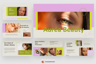 Aesthetic Beauty PowerPoint Template